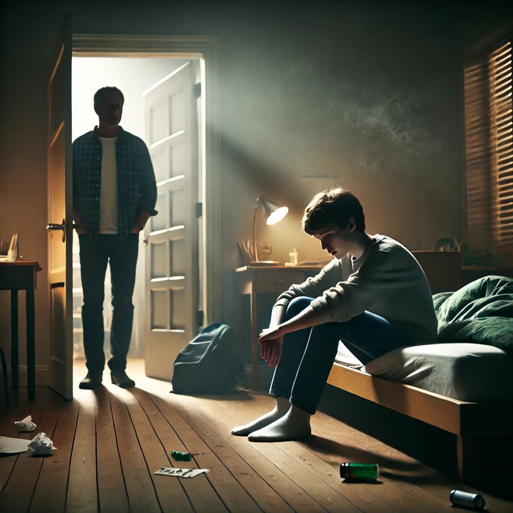 teen might be experimenting with drugs