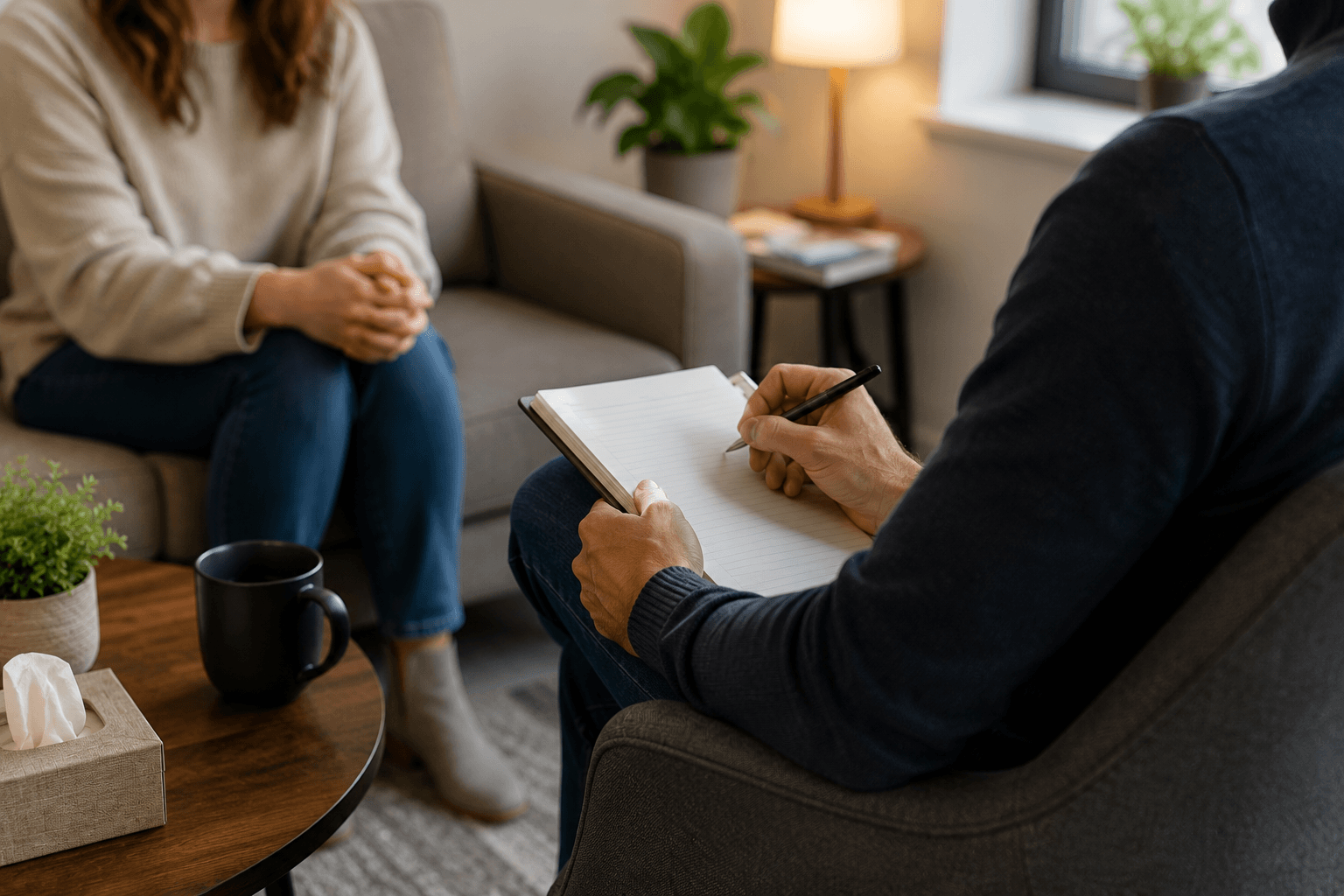 Therapy for substance abuse disorders with licensed counselor