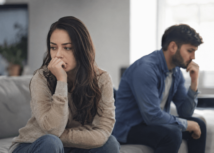 How Addiction Affects Marriage and Relationships couple experiencing relationship problems caused by addiction